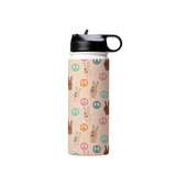 Peace Pattern Water Bottle By Artists Collection