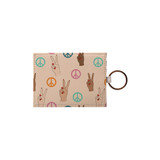 Peace Pattern Card Holder By Artists Collection