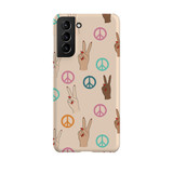 Peace Pattern Samsung Snap Case By Artists Collection
