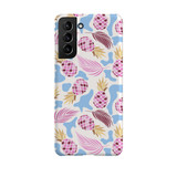 Pink Pinapple Pattern Samsung Snap Case By Artists Collection