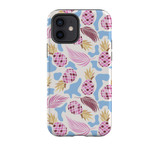 Pink Pinapple Pattern iPhone Tough Case By Artists Collection