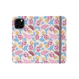 Pink Pinapple Pattern iPhone Folio Case By Artists Collection
