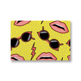 Pop Art Pattern Canvas Print By Artists Collection
