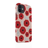 Poppy Flower Pattern iPhone Snap Case By Artists Collection