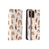 Positivity Pattern iPhone Folio Case By Artists Collection