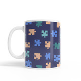 Puzzle Pattern Coffee Mug By Artists Collection
