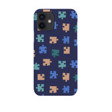 Puzzle Pattern iPhone Snap Case By Artists Collection