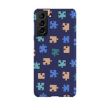 Puzzle Pattern Samsung Snap Case By Artists Collection