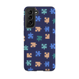 Puzzle Pattern Samsung Tough Case By Artists Collection