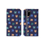 Puzzle Pattern iPhone Folio Case By Artists Collection