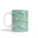 Rainbow Pattern Coffee Mug By Artists Collection
