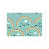 Rainbow Pattern Art Print By Artists Collection