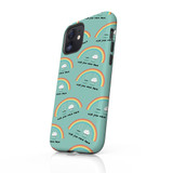 Rainbow Pattern iPhone Tough Case By Artists Collection