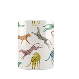 Rainbow Leopard Pattern Coffee Mug By Artists Collection