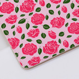 Rose Pattern Clutch Bag By Artists Collection