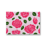 Rose Pattern Canvas Print By Artists Collection