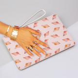 Shell Pattern Clutch Bag By Artists Collection
