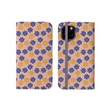 Simple Flower Pattern iPhone Folio Case By Artists Collection