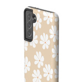Simple Flowers Pattern Samsung Tough Case By Artists Collection
