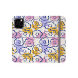 Simple Flower Light Pattern iPhone Folio Case By Artists Collection
