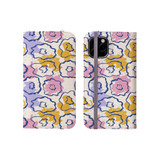 Simple Flower Light Pattern iPhone Folio Case By Artists Collection