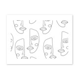 Simple Line  Pattern Art Print By Artists Collection