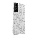 Simple Line  Pattern Samsung Snap Case By Artists Collection