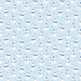 Snowman Pattern Design By Artists Collection