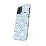 Snowman Pattern iPhone Snap Case By Artists Collection