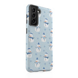 Snowman Pattern Samsung Tough Case By Artists Collection