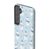 Snowman Pattern Samsung Tough Case By Artists Collection