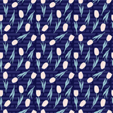 Spring Tulip Pattern Design By Artists Collection