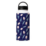 Spring Tulip Pattern Water Bottle By Artists Collection