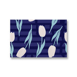 Spring Tulip Pattern Canvas Print By Artists Collection