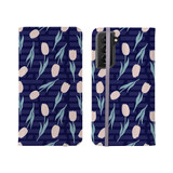 Spring Tulip Pattern Samsung Folio Case By Artists Collection