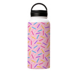 Sprinkles Pattern Water Bottle By Artists Collection