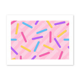 Sprinkles Pattern Art Print By Artists Collection