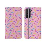 Sprinkles Pattern Samsung Folio Case By Artists Collection