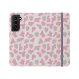 Strawberry Cow Pattern Samsung Folio Case By Artists Collection