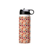 Summer Birds Pattern Water Bottle By Artists Collection