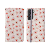 Summer Flowers Pattern Samsung Folio Case By Artists Collection