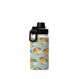 Sun And Cloud Pattern Water Bottle By Artists Collection
