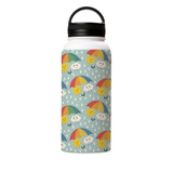 Sun And Cloud Pattern Water Bottle By Artists Collection