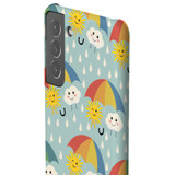 Sun And Cloud Pattern Samsung Snap Case By Artists Collection