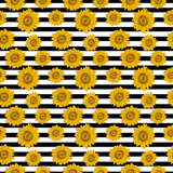 Sunflowers Pattern Design By Artists Collection