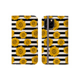 Sunflowers Pattern iPhone Folio Case By Artists Collection