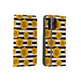 Sunflowers Pattern iPhone Folio Case By Artists Collection