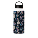 Trendy Leaves Pattern Water Bottle By Artists Collection