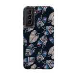 Trendy Leaves Pattern Samsung Tough Case By Artists Collection