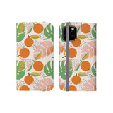 Tropical Summer Pattern iPhone Folio Case By Artists Collection